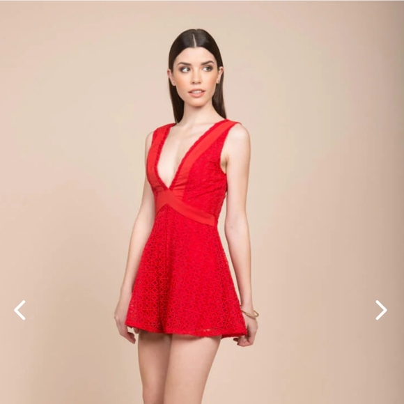 Selfish Leslie red romper - Picture 2 of 2